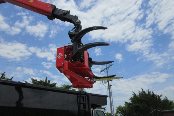 extension of the tree cutting crane